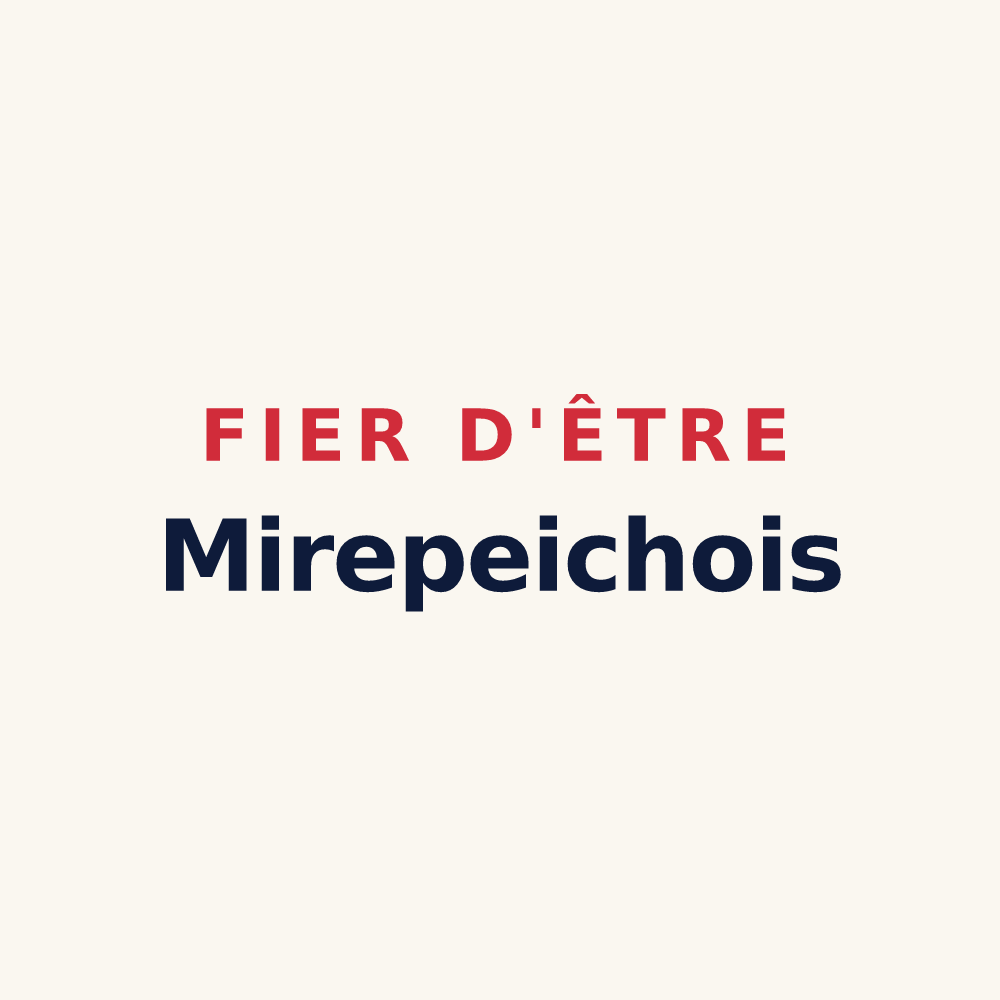 Tasse « Fier d'être Mirepeichois » — design pour Mirepeix