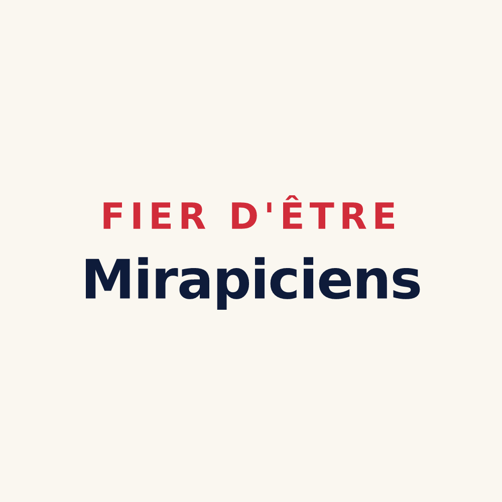 Tasse « Fier d'être Mirapiciens » — design pour Mirepoix