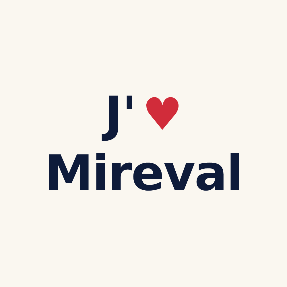 Tasse personnalisée Mireval — design J'aime Mireval
