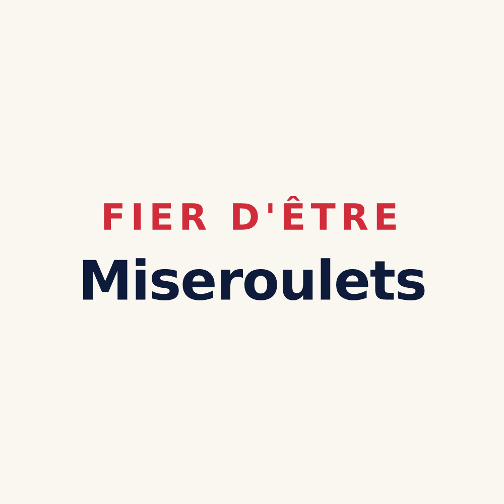 Tasse « Fier d'être Miseroulets » — design pour Miserey-Salines