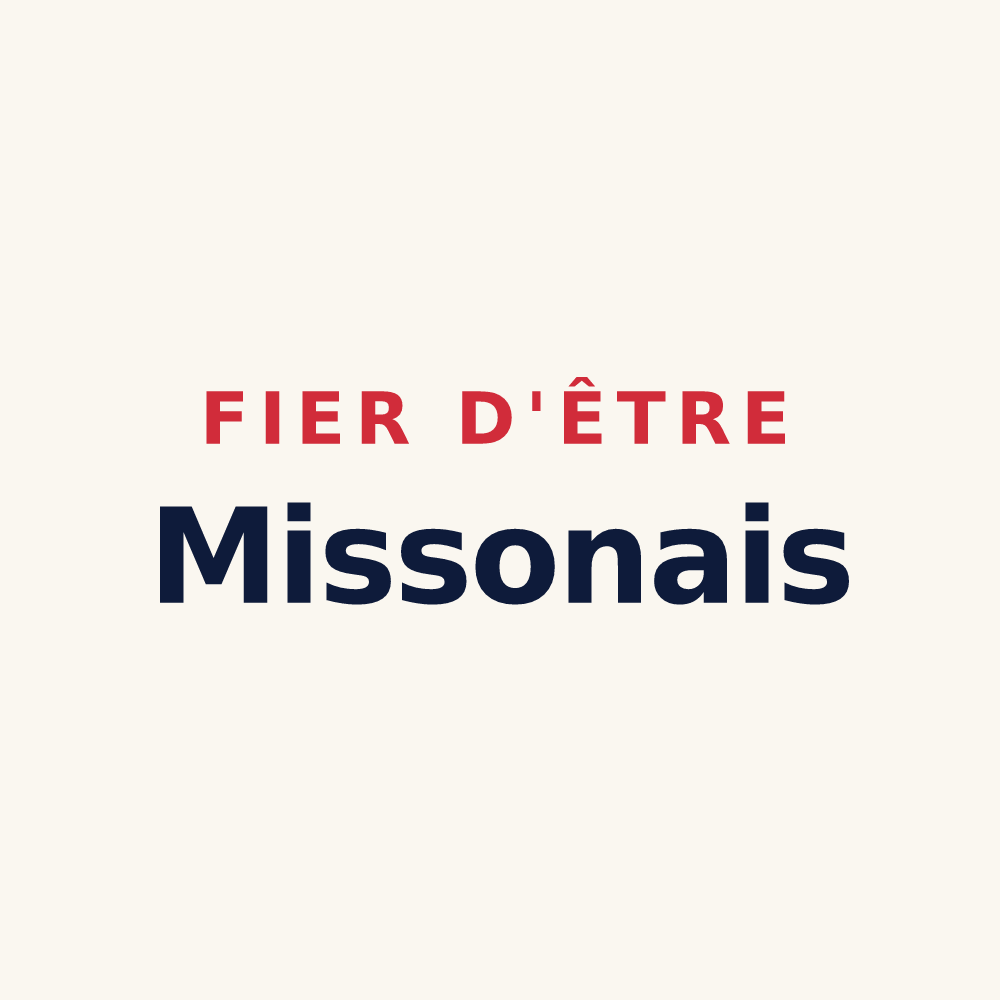 Tasse « Fier d'être Missonais » — design pour Misson