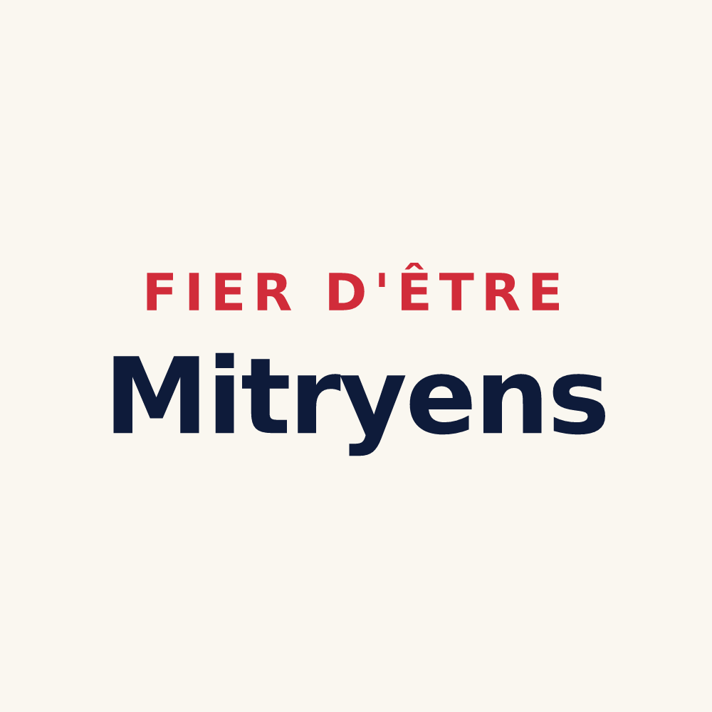 Tasse « Fier d'être Mitryens » — design pour Mitry-Mory
