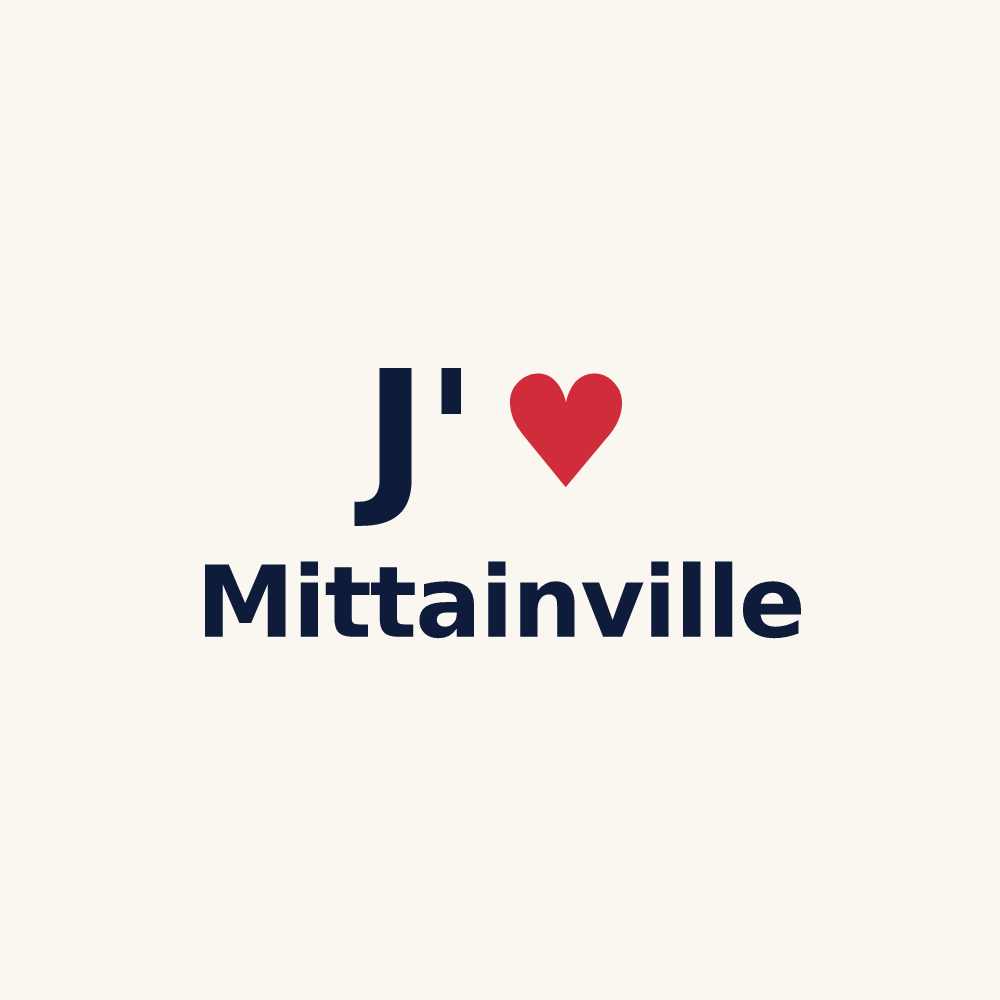 Tasse personnalisée Mittainville — design J'aime Mittainville
