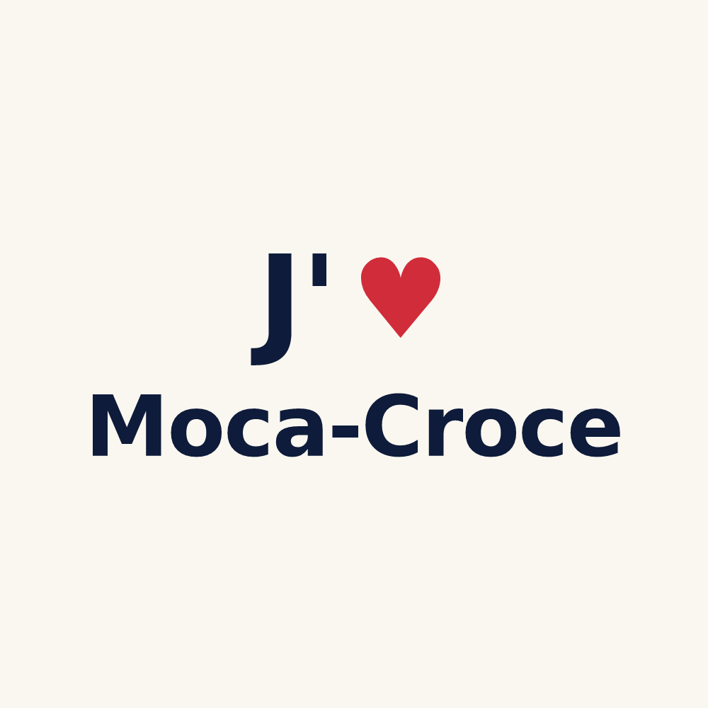 Tasse personnalisée Moca-Croce — design J'aime Moca-Croce