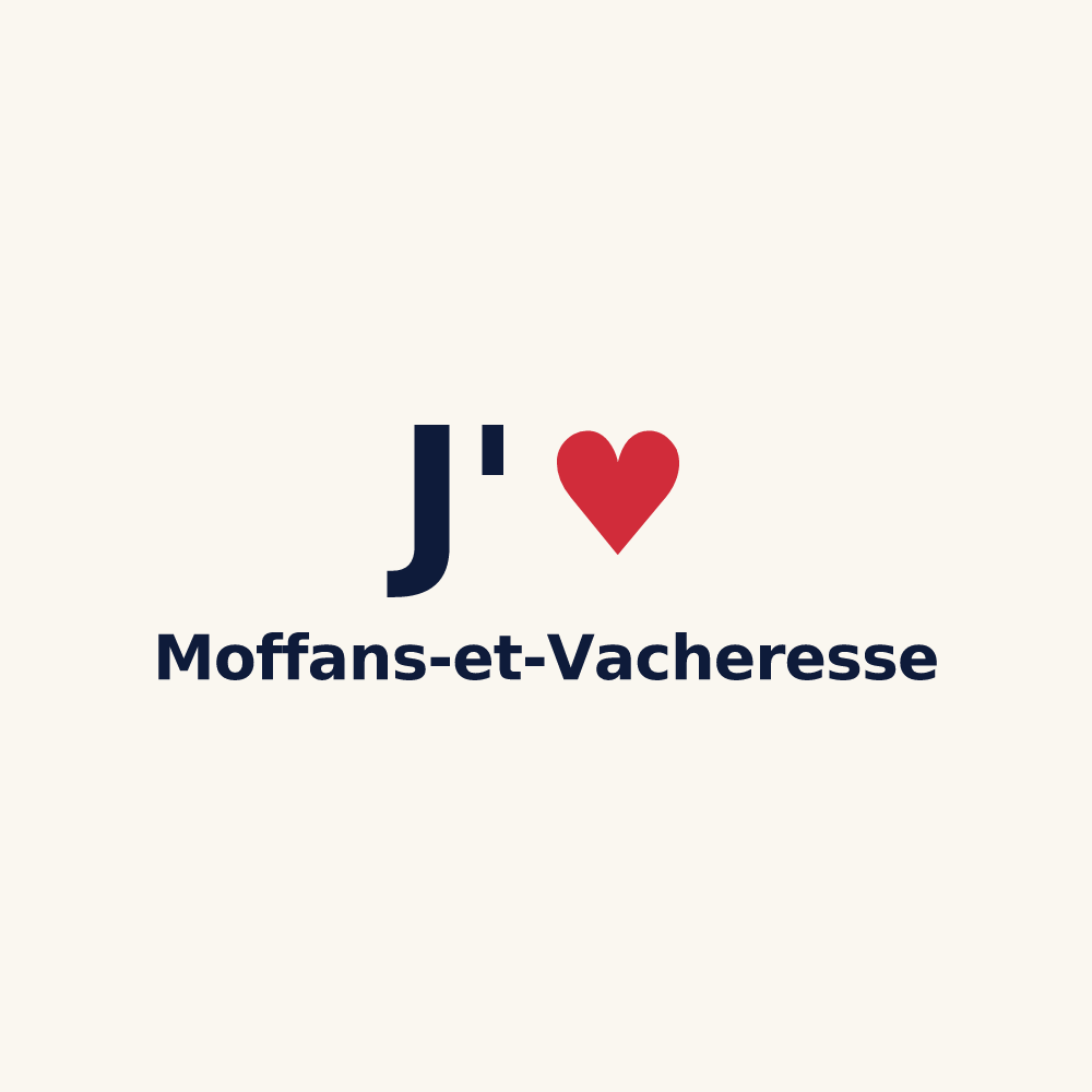 Tasse personnalisée Moffans-et-Vacheresse — design J'aime Moffans-et-Vacheresse