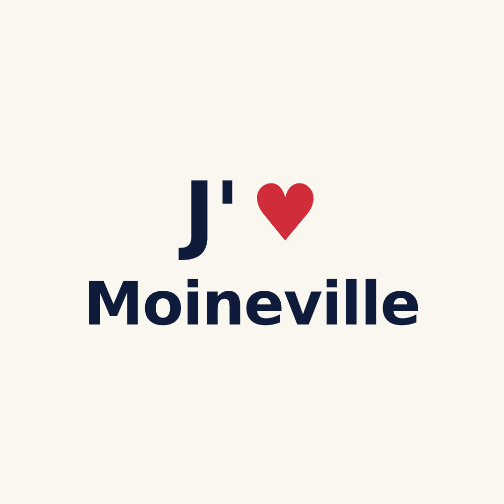 Tasse personnalisée Moineville — design J'aime Moineville
