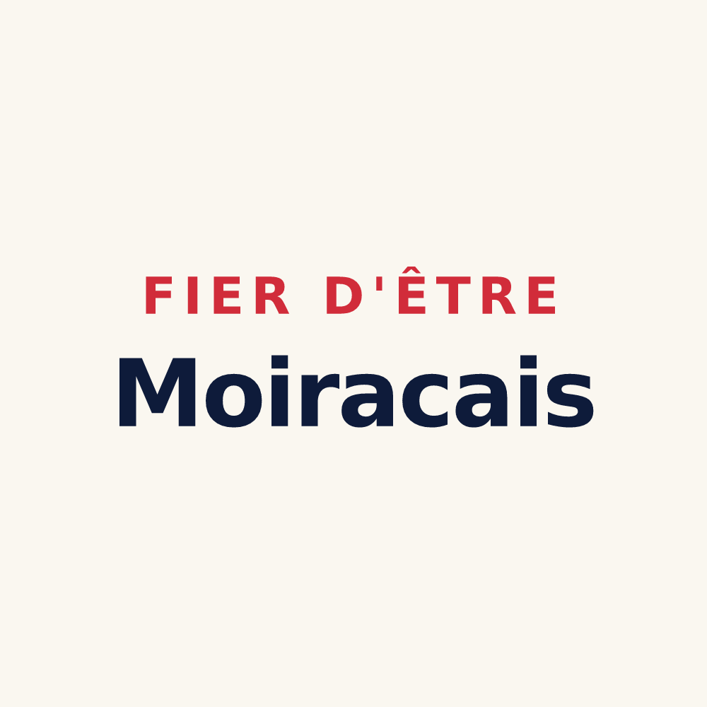 Tasse « Fier d'être Moiracais » — design pour Moirax