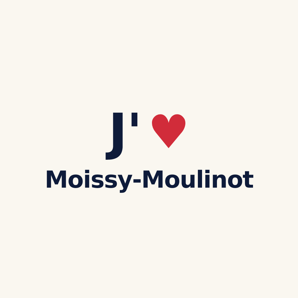 Tasse personnalisée Moissy-Moulinot — design J'aime Moissy-Moulinot