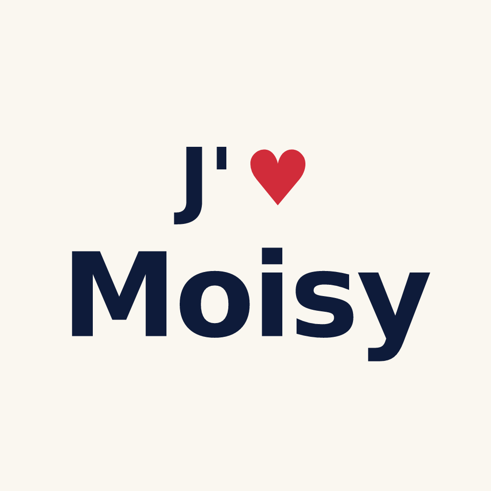 Tasse personnalisée Moisy — design J'aime Moisy