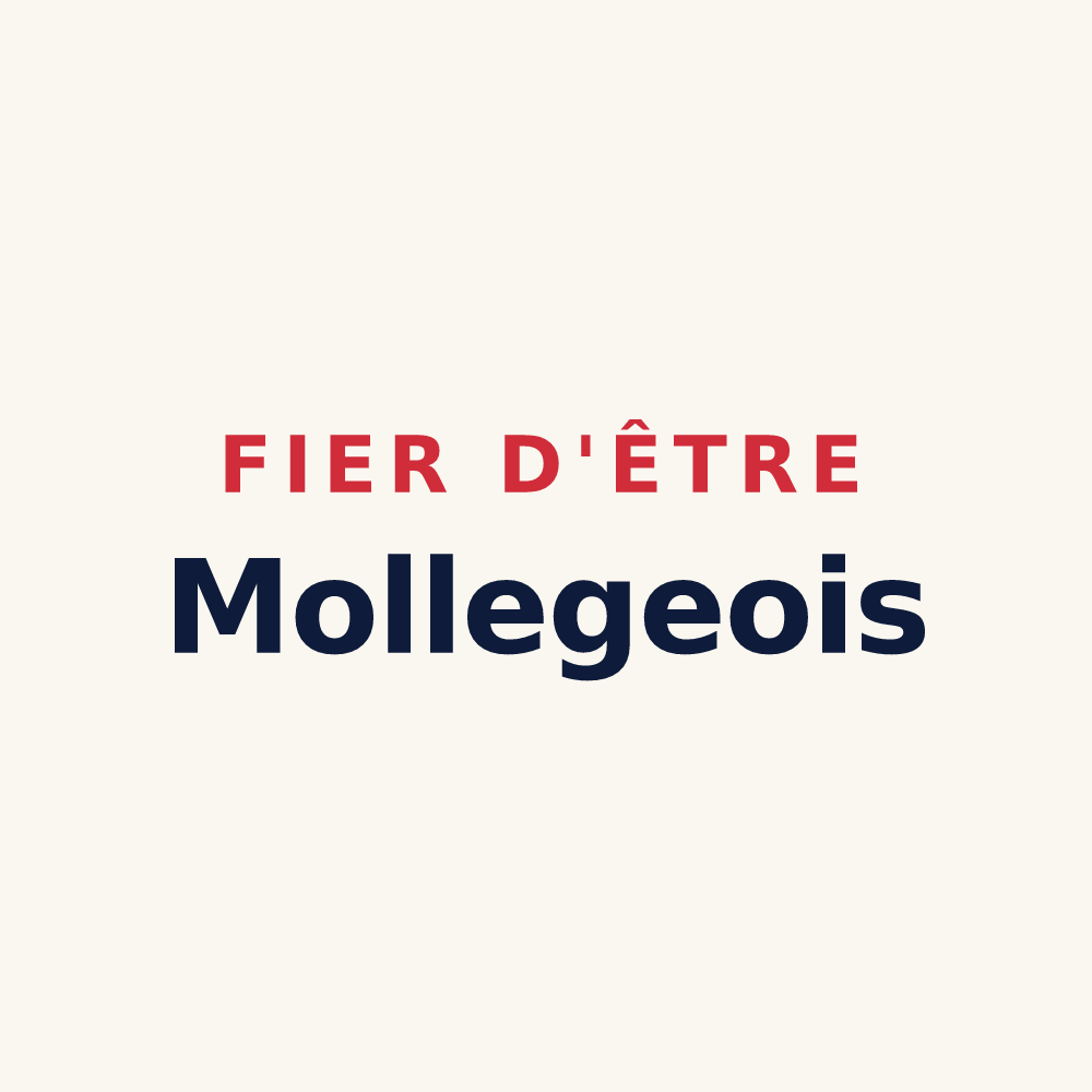 Tasse « Fier d'être Mollegeois » — design pour Mollégès
