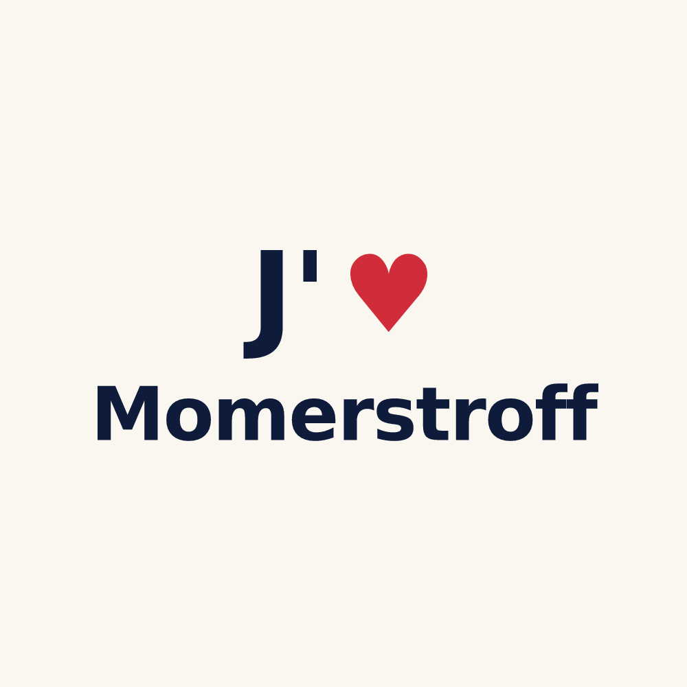 Tasse personnalisée Momerstroff — design J'aime Momerstroff