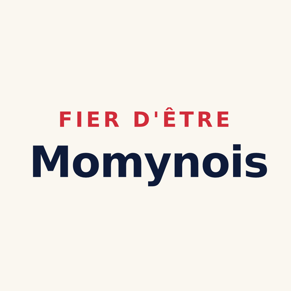 Tasse « Fier d'être Momynois » — design pour Momy