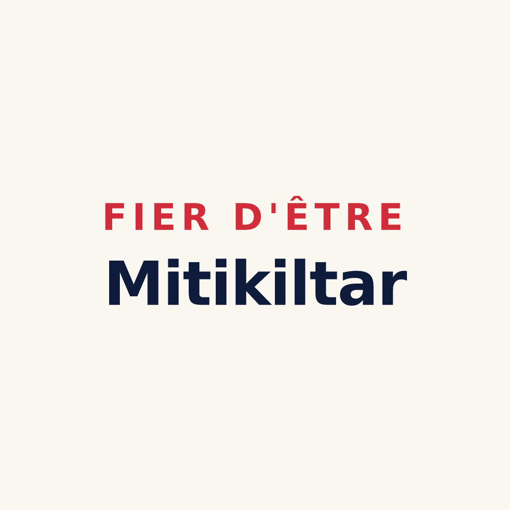 Tasse « Fier d'être Mitikiltar » — design pour Moncayolle-Larrory-Mendibieu