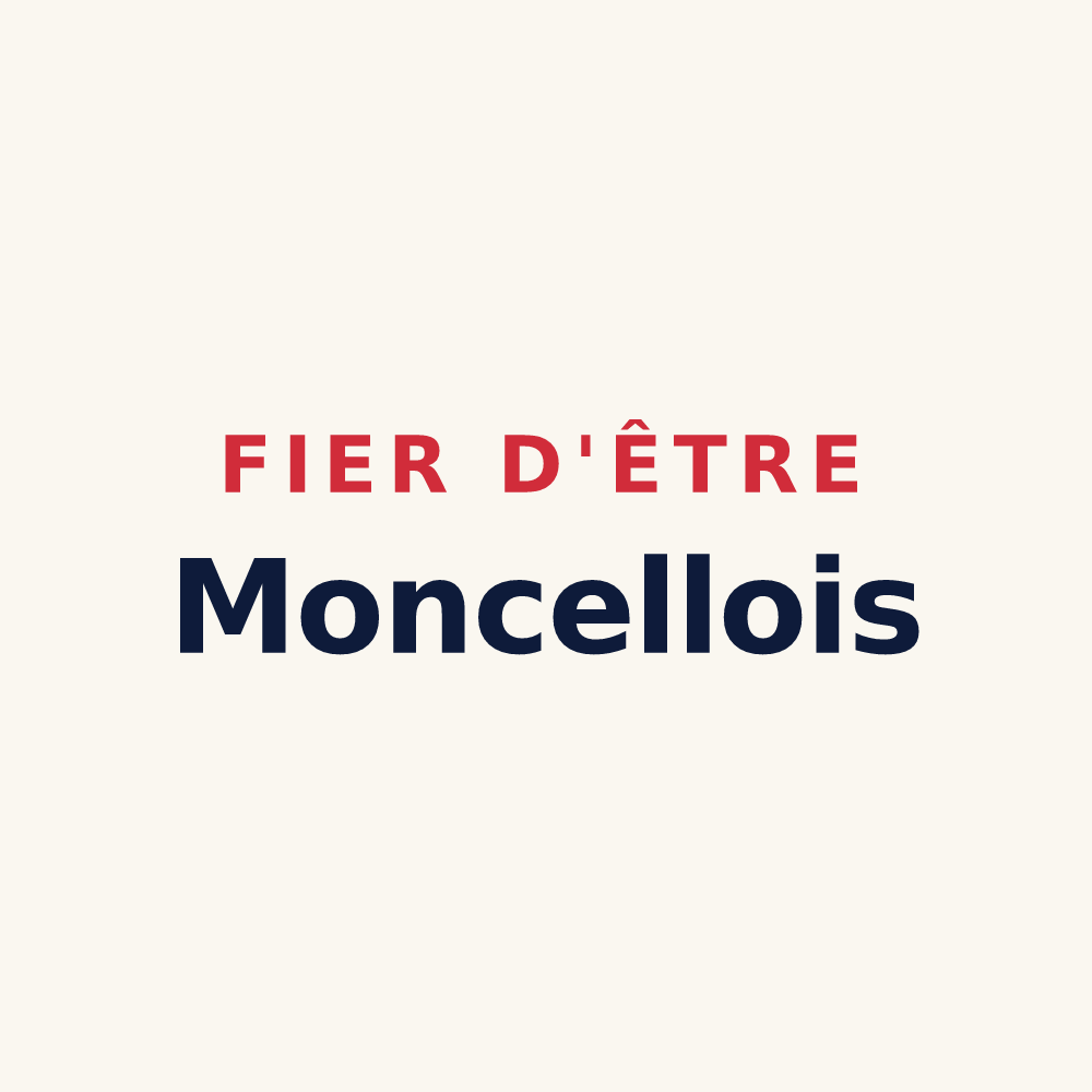 Tasse « Fier d'être Moncellois » — design pour Moncel-sur-Seille