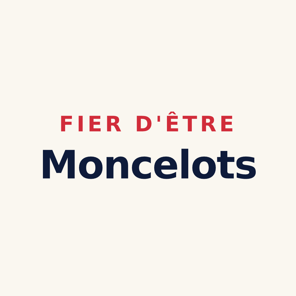 Tasse « Fier d'être Moncelots » — design pour Moncetz-Longevas