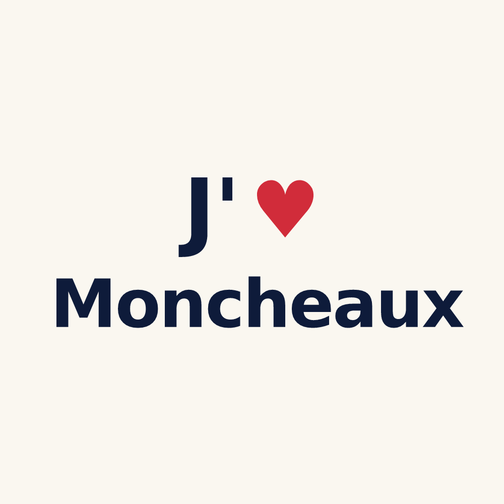 Tasse personnalisée Moncheaux — design J'aime Moncheaux
