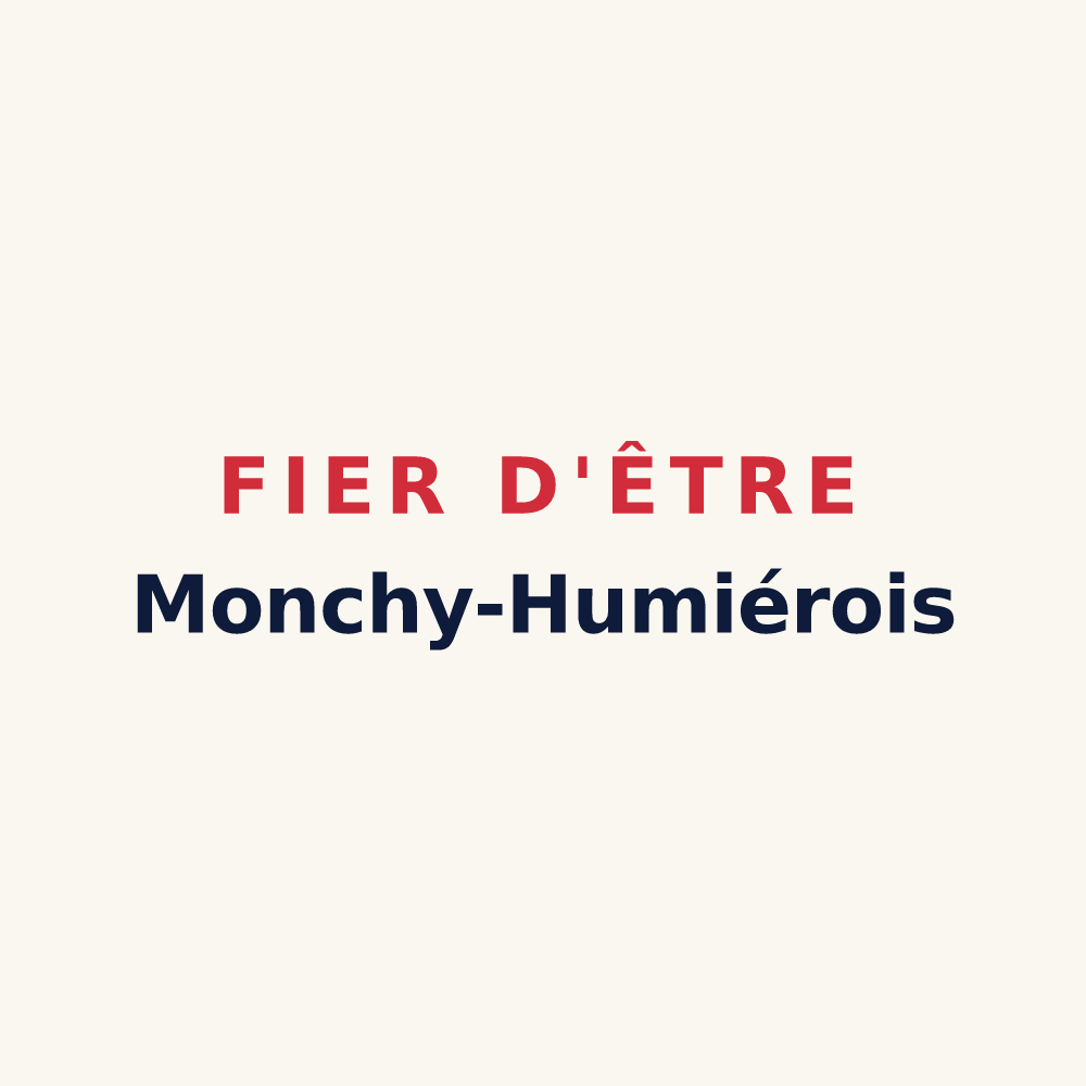 Tasse « Fier d'être Monchy-Humiérois » — design pour Monchy-Humières
