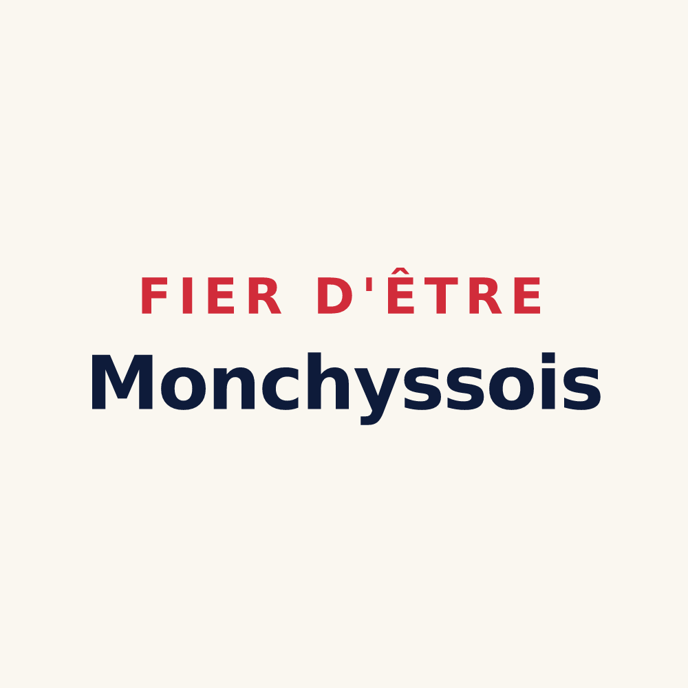 Tasse « Fier d'être Monchyssois » — design pour Monchy-Saint-Éloi