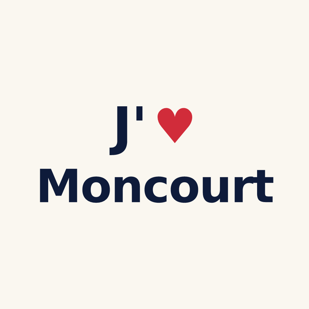 Tasse personnalisée Moncourt — design J'aime Moncourt
