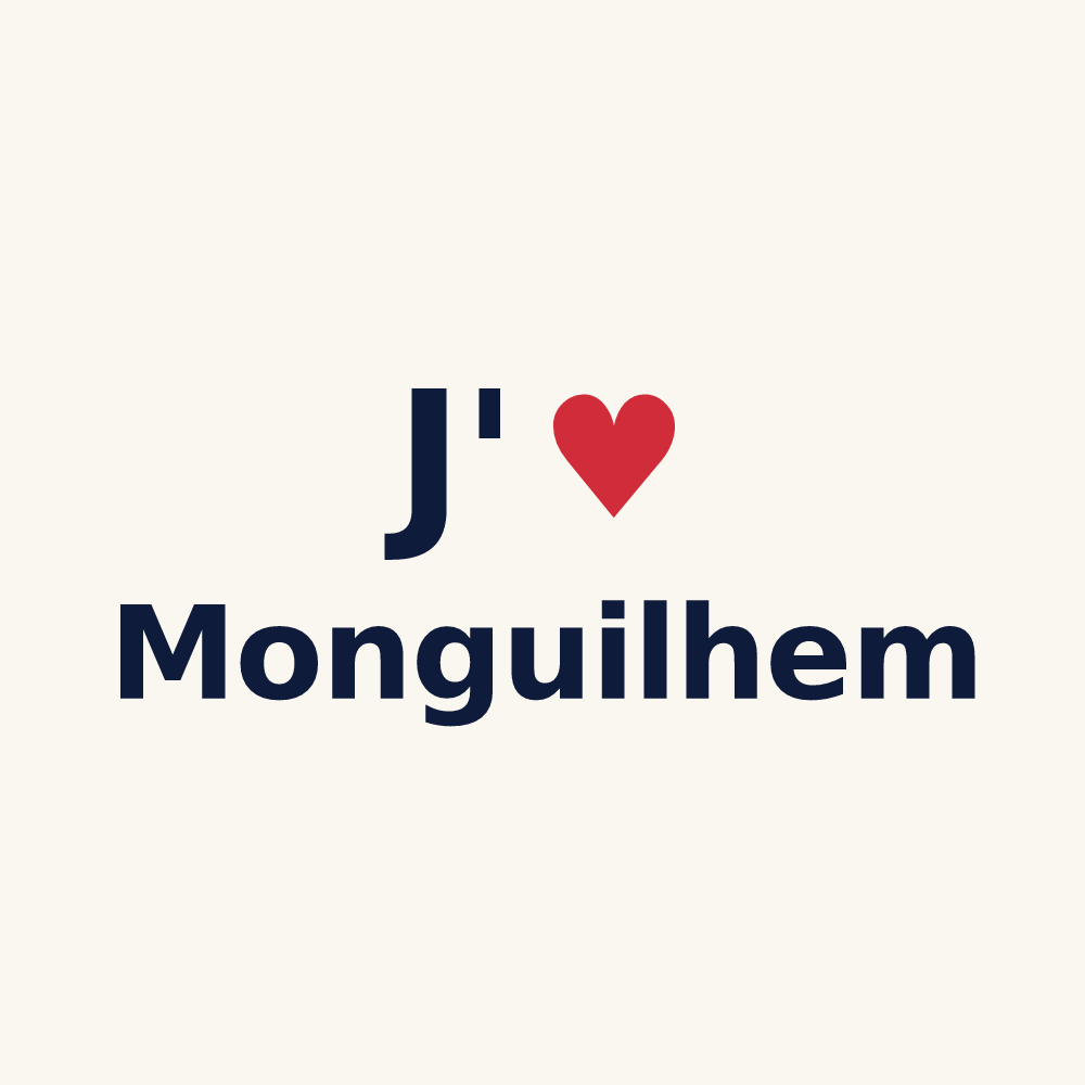 Tasse personnalisée Monguilhem — design J'aime Monguilhem