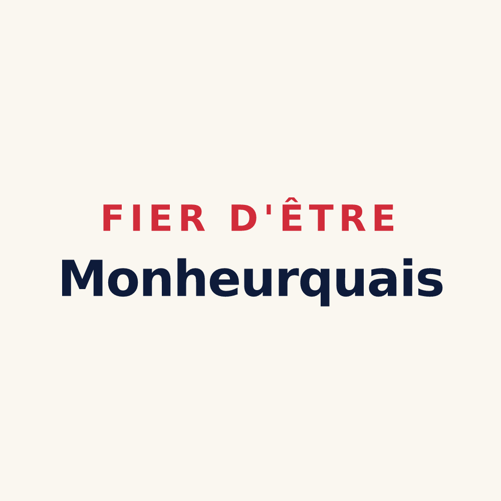 Tasse « Fier d'être Monheurquais » — design pour Monheurt