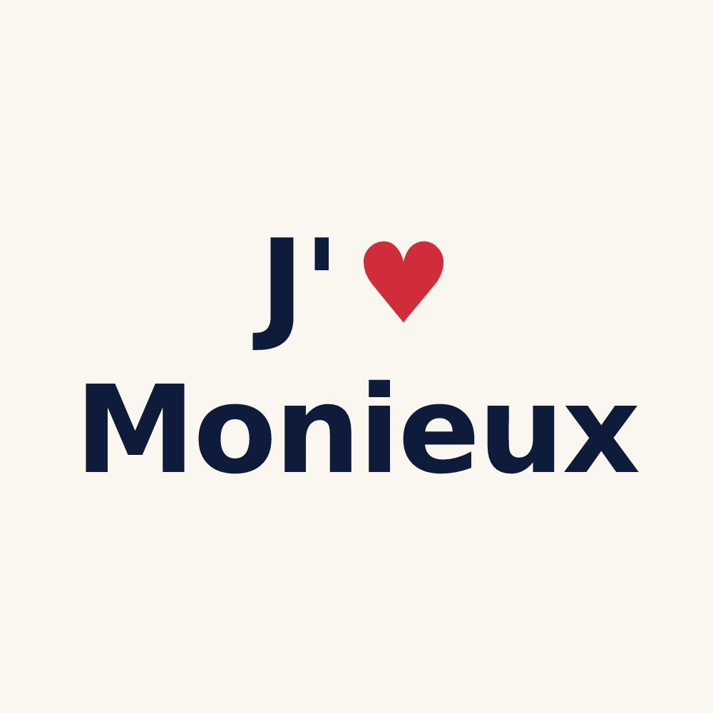 Tasse personnalisée Monieux — design J'aime Monieux