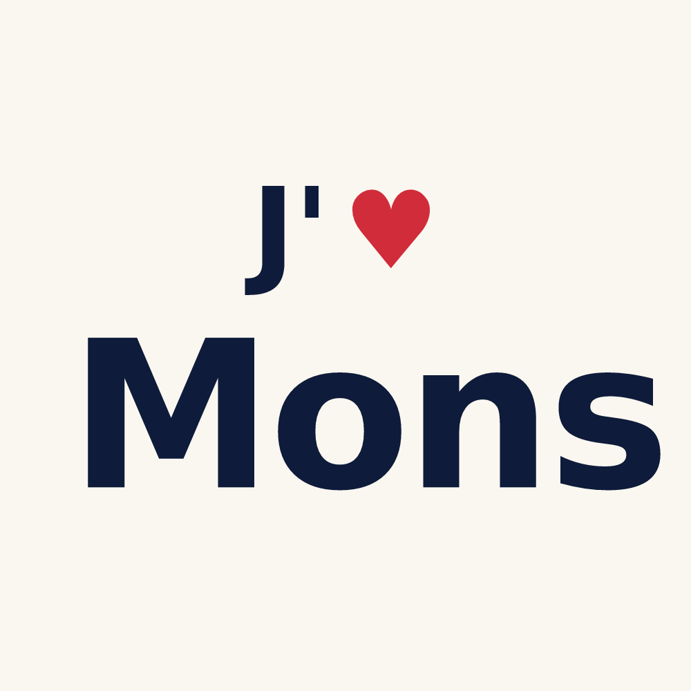 Tasse personnalisée Mons — design J'aime Mons