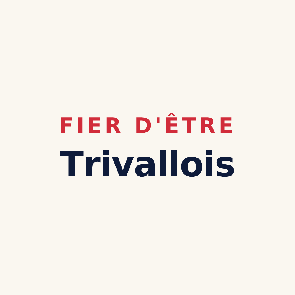 Tasse « Fier d'être Trivallois » — design pour Mons