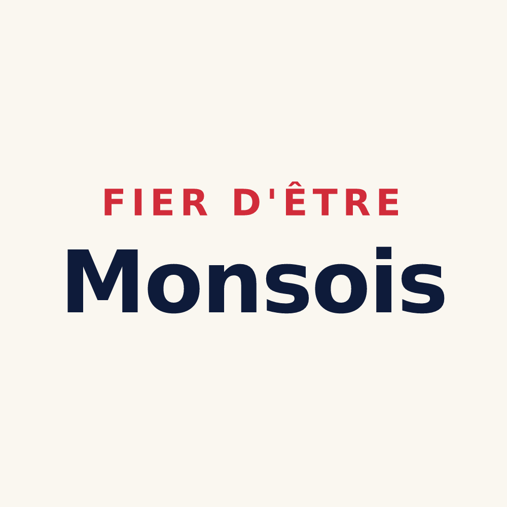 Tasse « Fier d'être Monsois » — design pour Mons-en-Barœul
