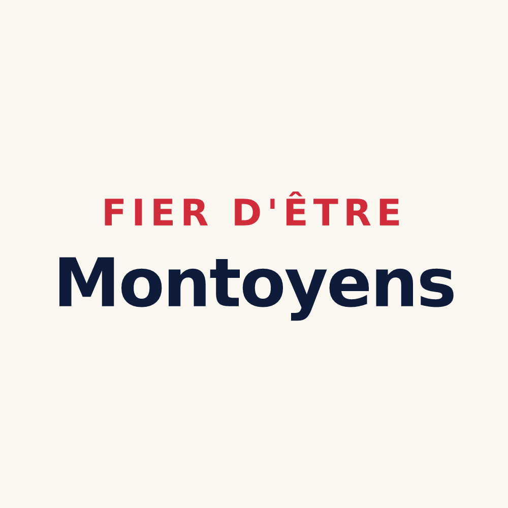 Tasse « Fier d'être Montoyens » — design pour Mons-en-Montois