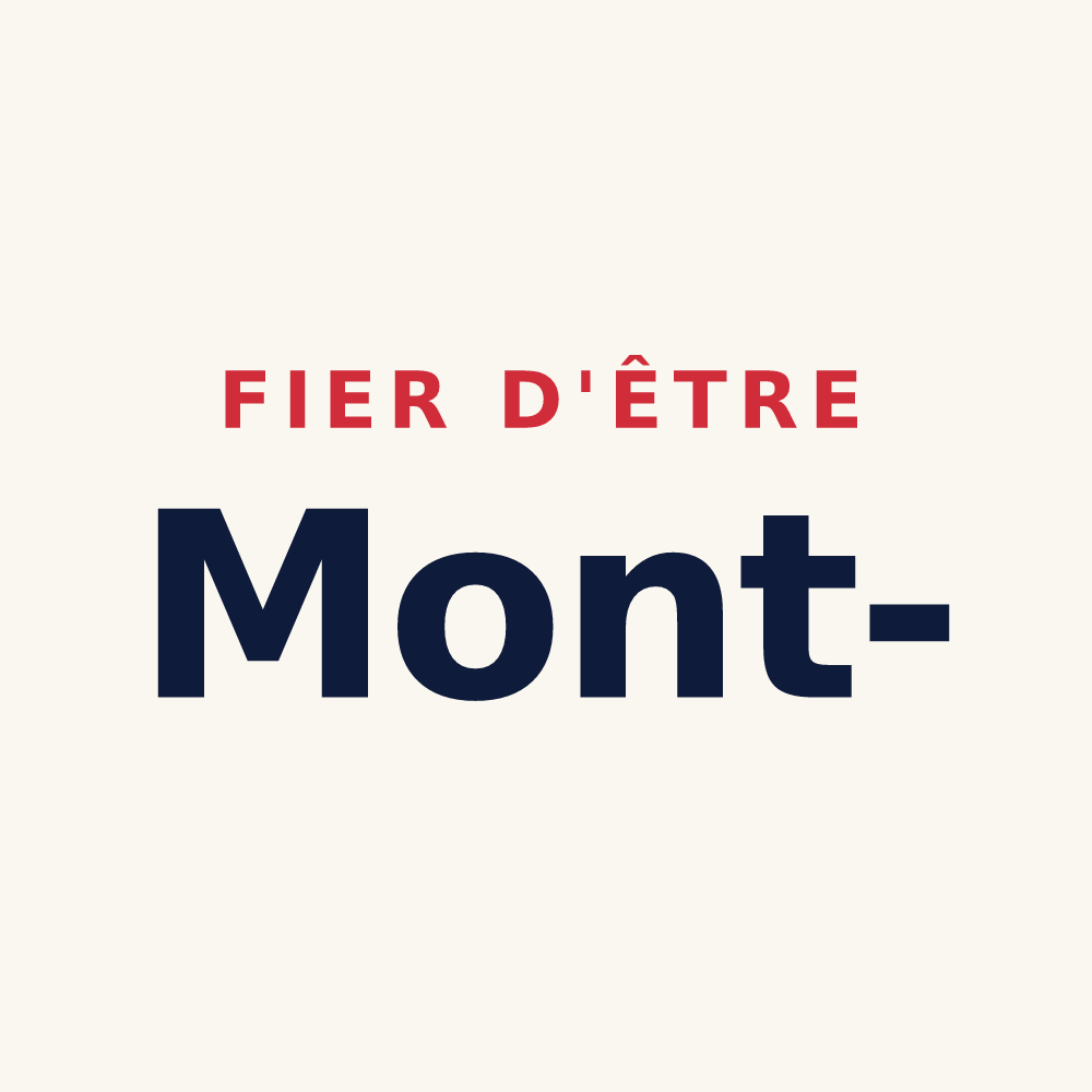 Tasse « Fier d'être Mont- » — design pour Mont-et-Marré