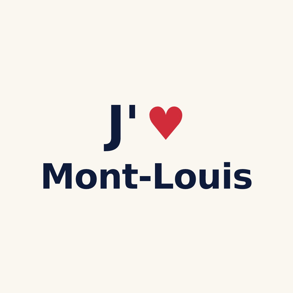 Tasse personnalisée Mont-Louis — design J'aime Mont-Louis