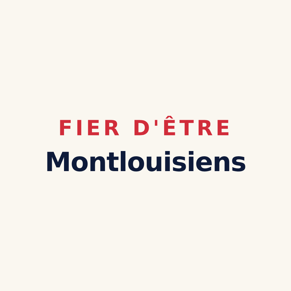 Tasse « Fier d'être Montlouisiens » — design pour Mont-Louis