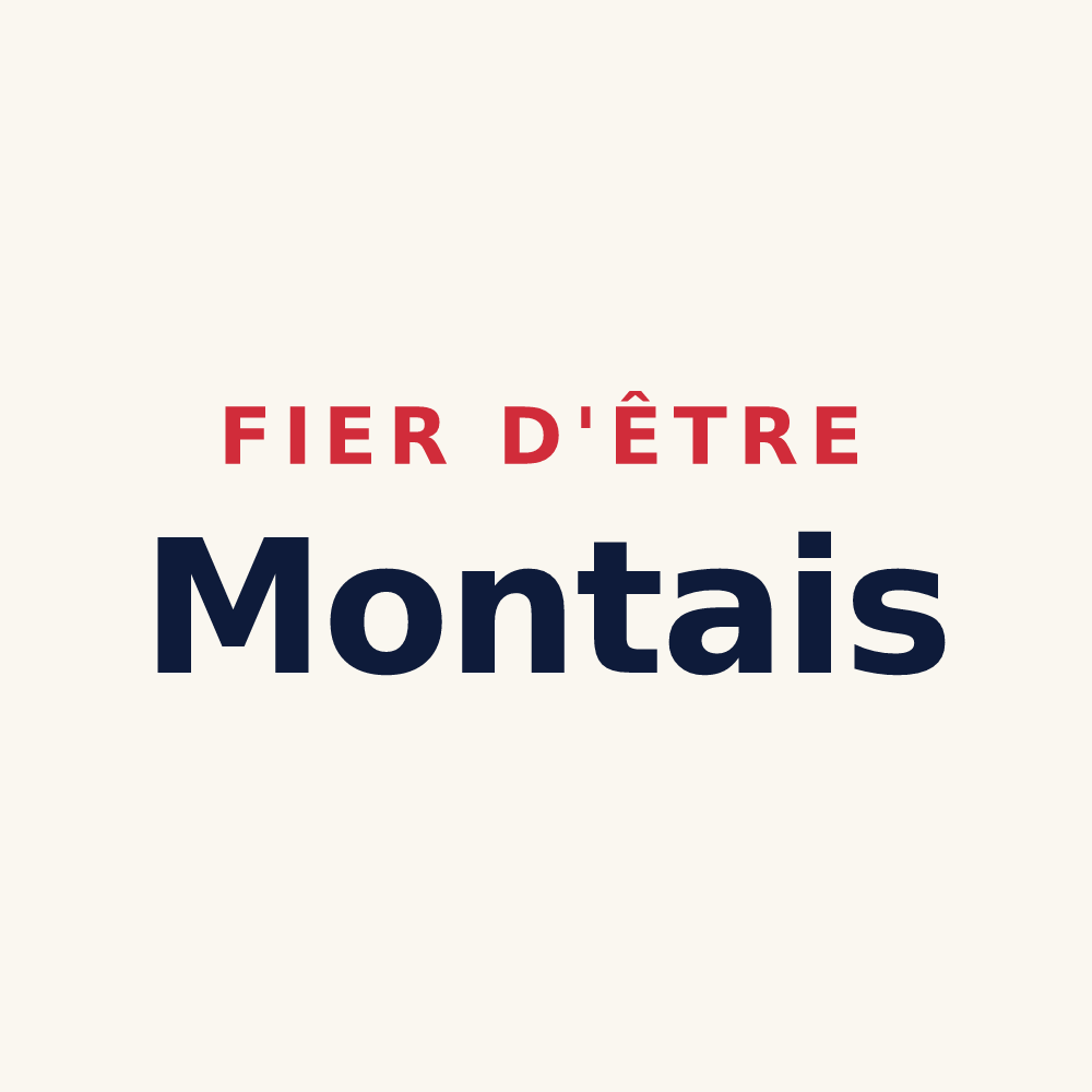 Tasse « Fier d'être Montais » — design pour Mont-près-Chambord