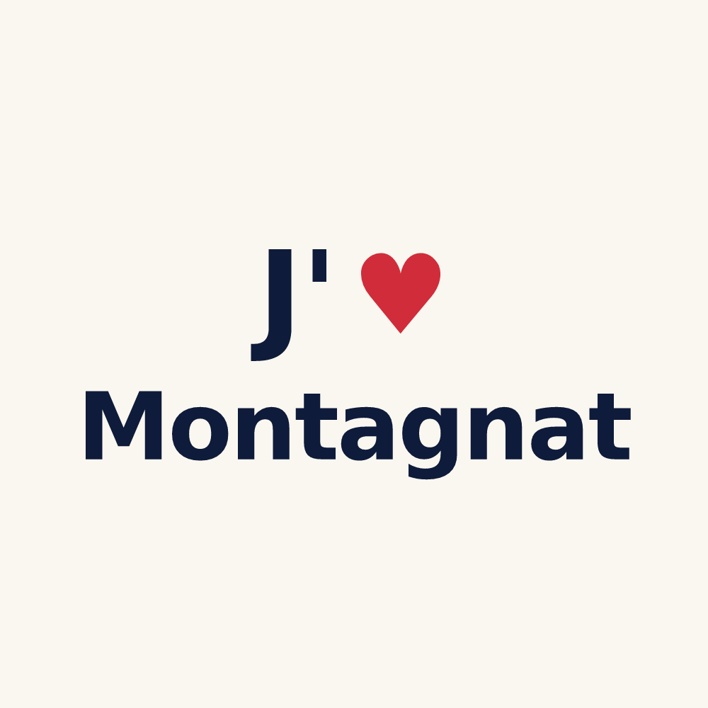 Tasse personnalisée Montagnat — design J'aime Montagnat