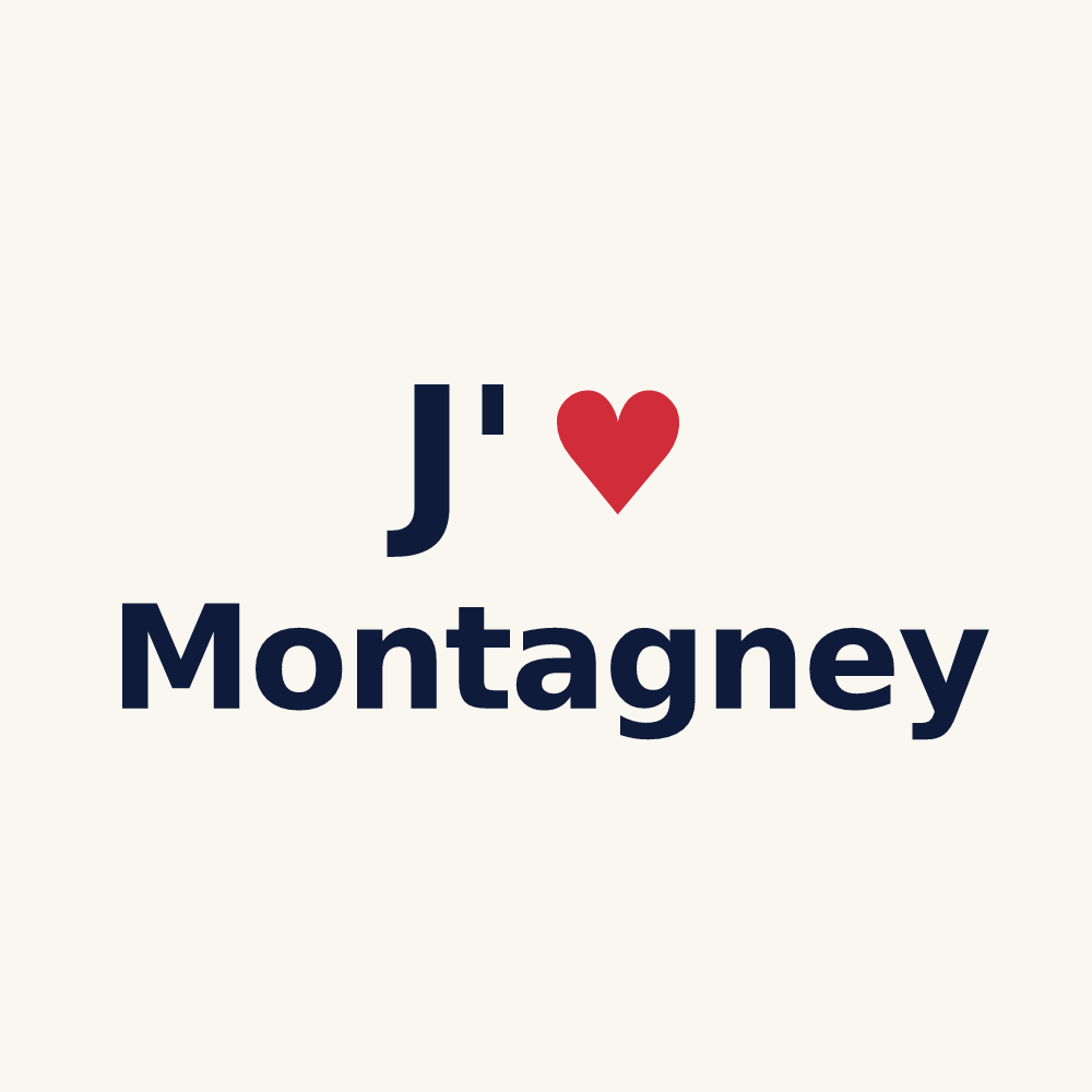 Tasse personnalisée Montagney — design J'aime Montagney