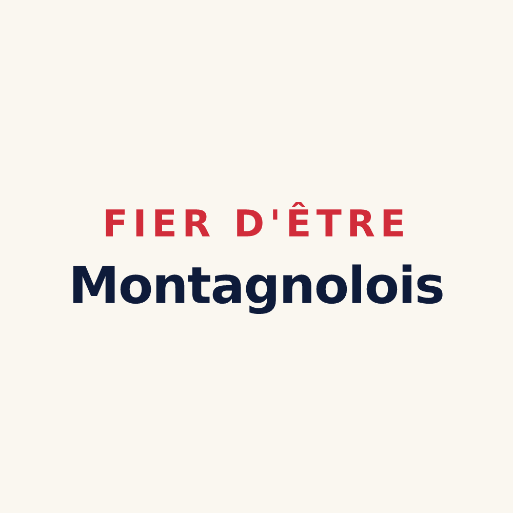 Tasse « Fier d'être Montagnolois » — design pour Montagnol