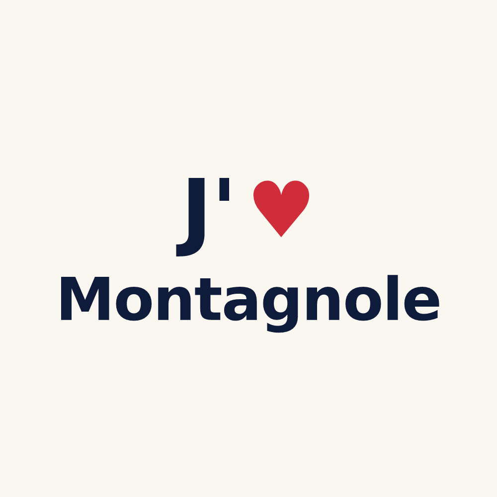 Tasse personnalisée Montagnole — design J'aime Montagnole
