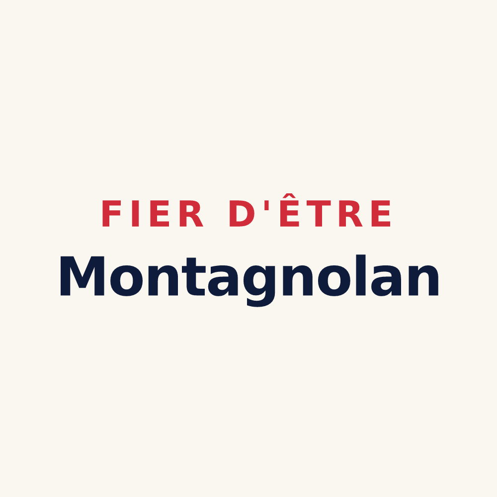 Tasse « Fier d'être Montagnolan » — design pour Montagny-les-Lanches
