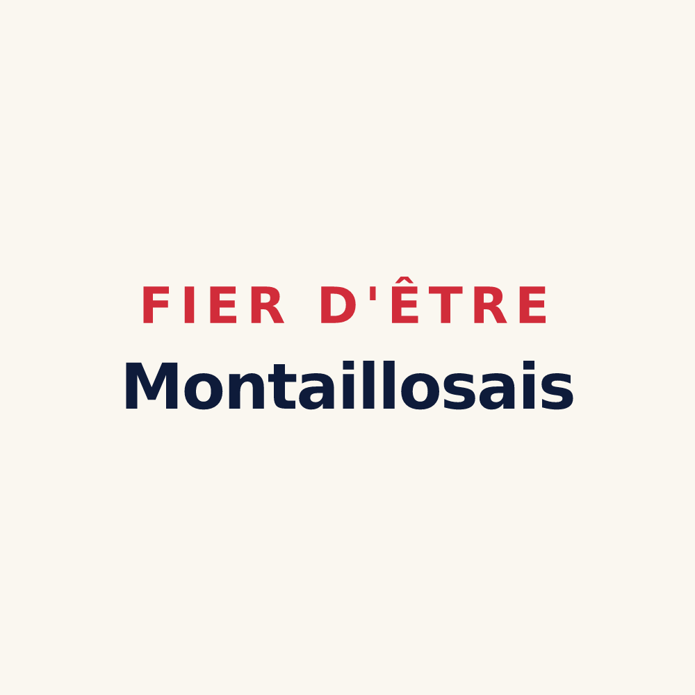 Tasse « Fier d'être Montaillosais » — design pour Montailleur