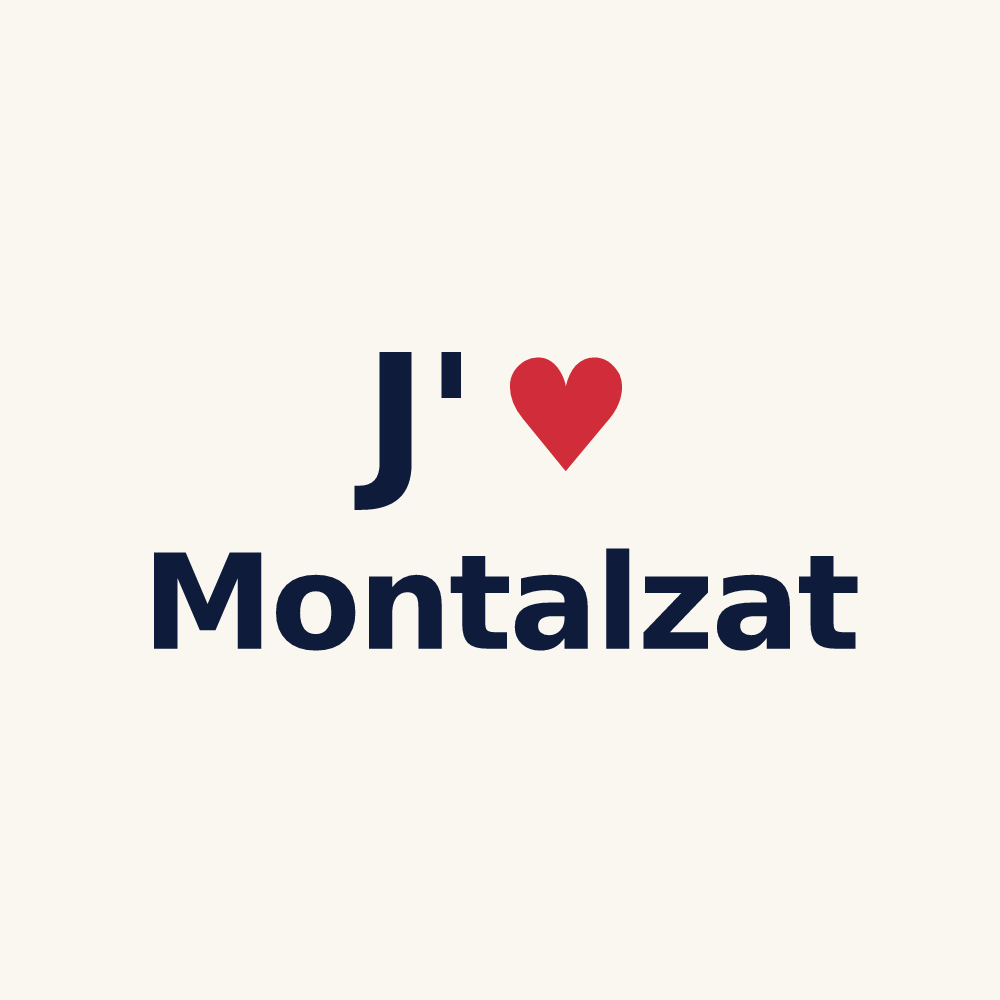 Tasse personnalisée Montalzat — design J'aime Montalzat
