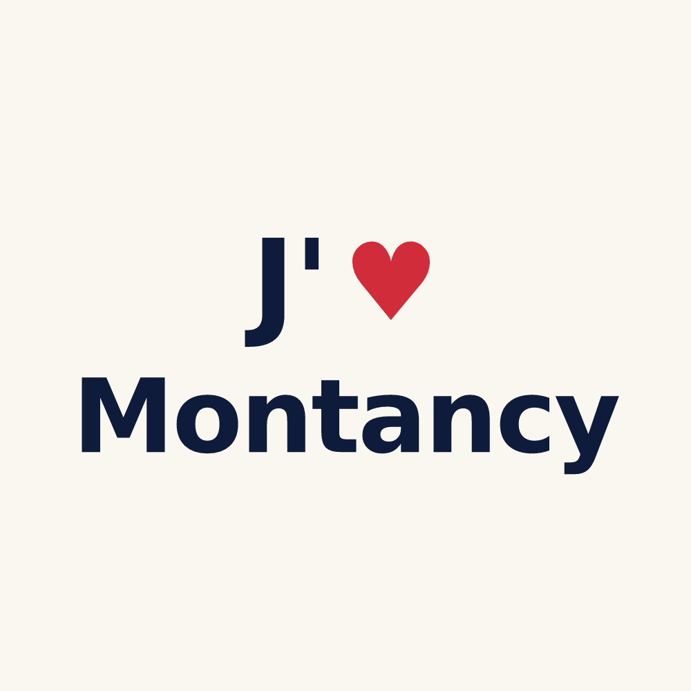 Tasse personnalisée Montancy — design J'aime Montancy