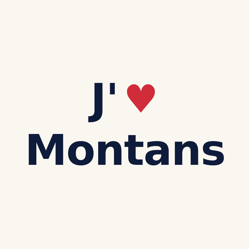 Tasse personnalisée Montans — design J'aime Montans