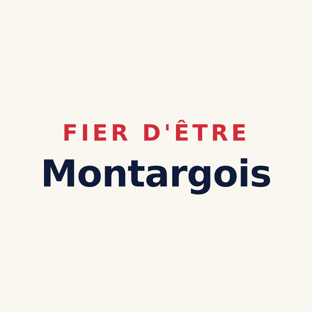 Tasse « Fier d'être Montargois » — design pour Montargis