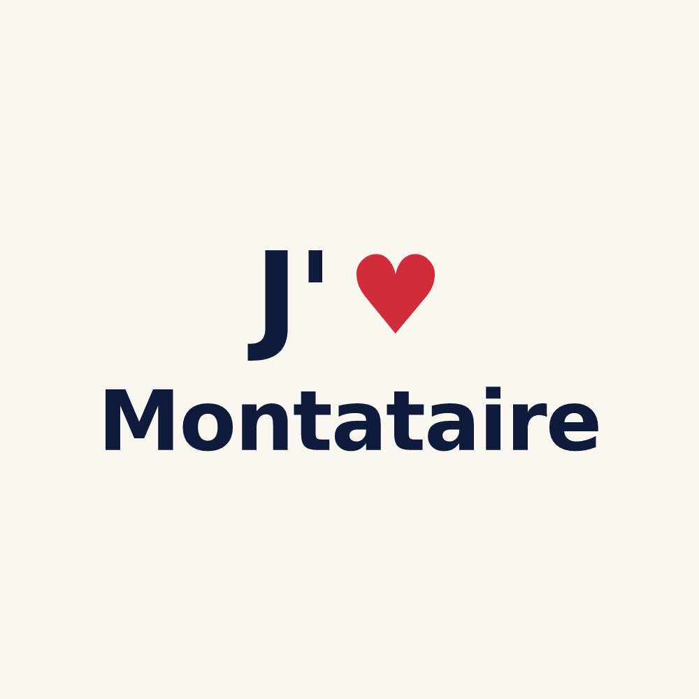 Tasse personnalisée Montataire — design J'aime Montataire