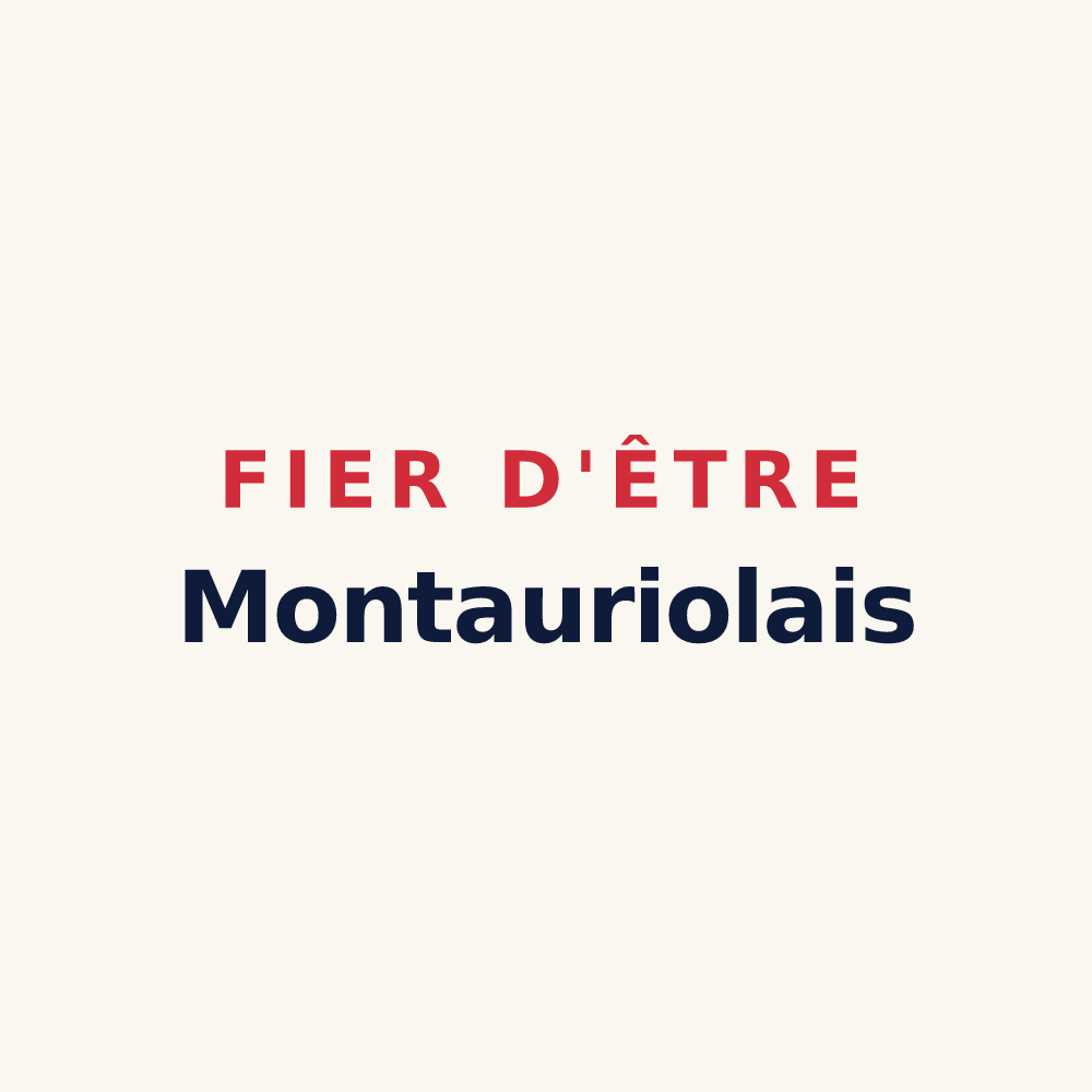 Tasse « Fier d'être Montauriolais » — design pour Montauriol