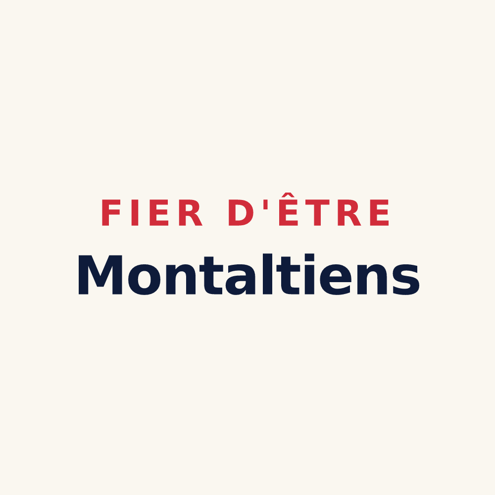 Tasse « Fier d'être Montaltiens » — design pour Montaut