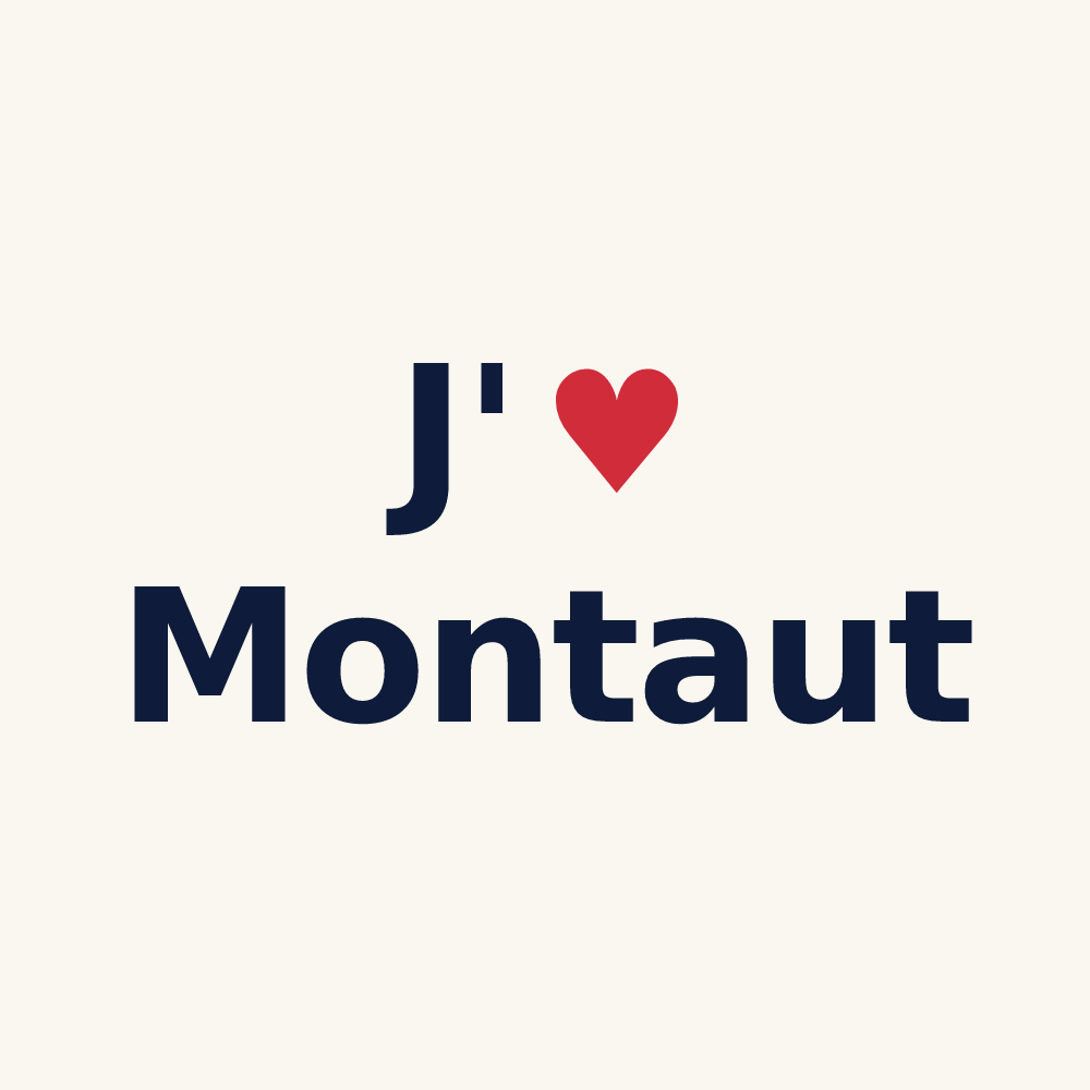 Tasse personnalisée Montaut — design J'aime Montaut