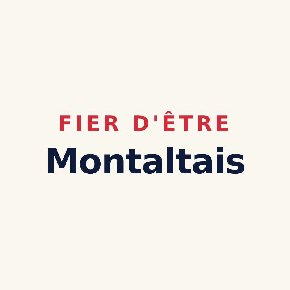 Tasse « Fier d'être Montaltais » — design pour Montaut-les-Créneaux
