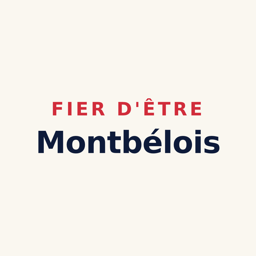 Tasse « Fier d'être Montbélois » — design pour Montbel